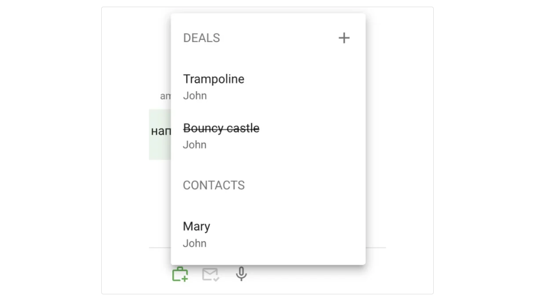 From chat to deal in one click